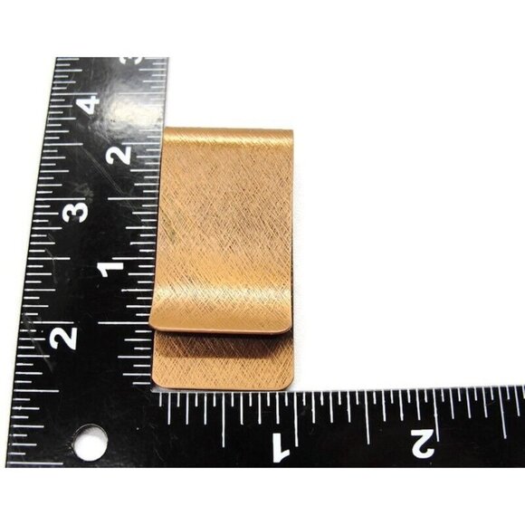 Arizona Brass Tone & Copper Tone Arrowhead Money Clip Stainless Steel Wallet - Picture 5 of 7